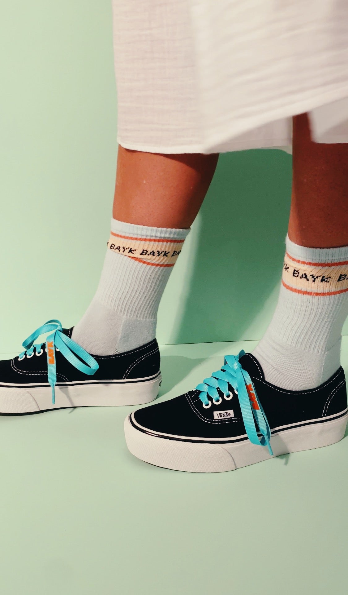 Laces — Teal & Orange