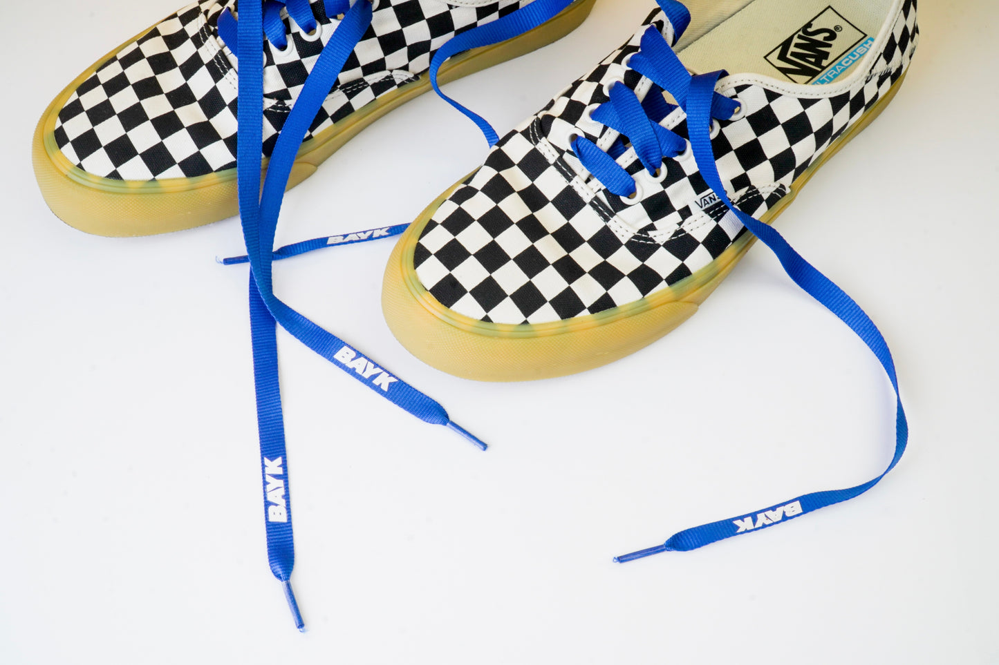 Laces — Royal Blue & White