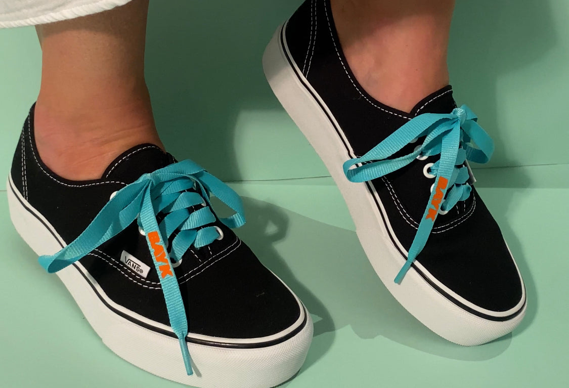 Laces — Teal & Orange